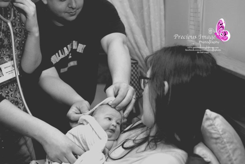 parents adoring new baby in christiana, pa