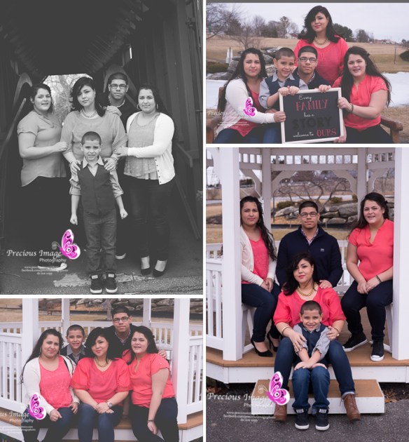 spanish family collage