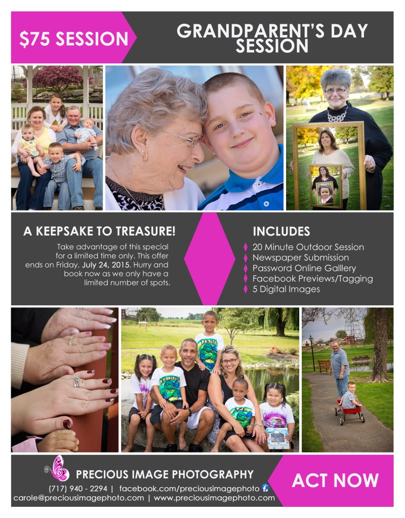 Lancaster Newspaper Grandparent's Day Tribute